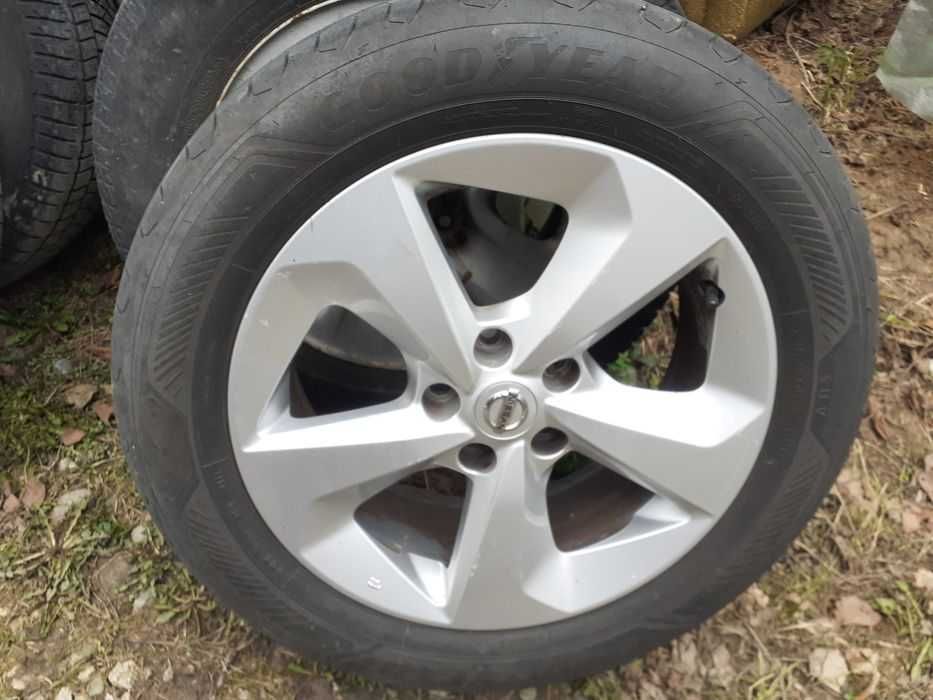 Roți,Jante cu Anvelope vara,pe 17,Nissan,Qashqai,Renault,Dacia ca noi