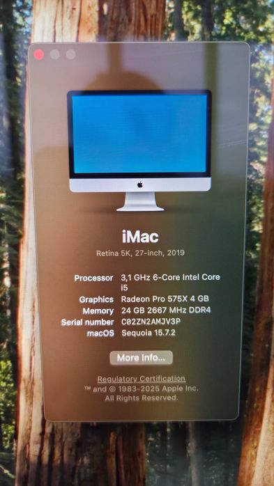 iMac 27 с процесор Quad Core i5