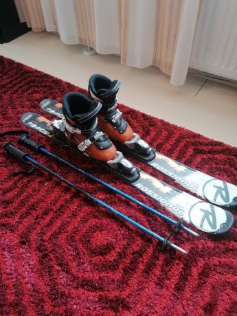 Set ski copii marime 100 cm