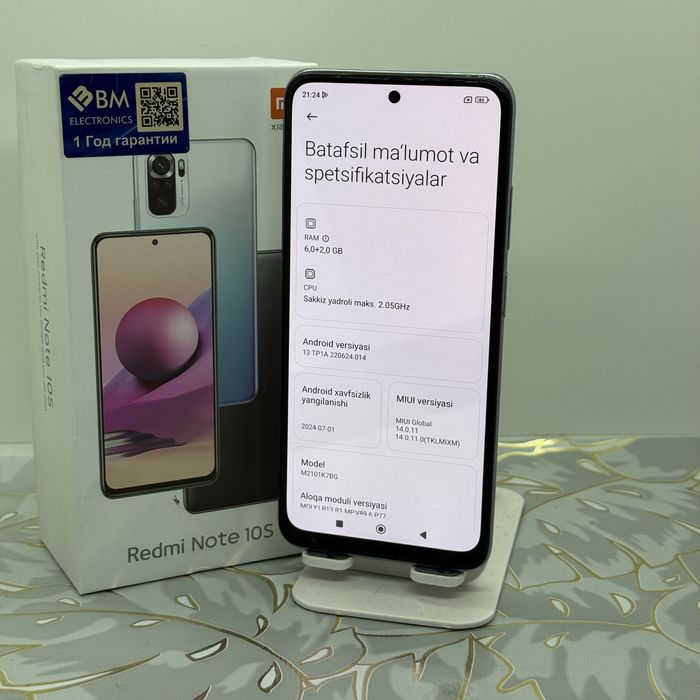 Redmi Note 10s ideal