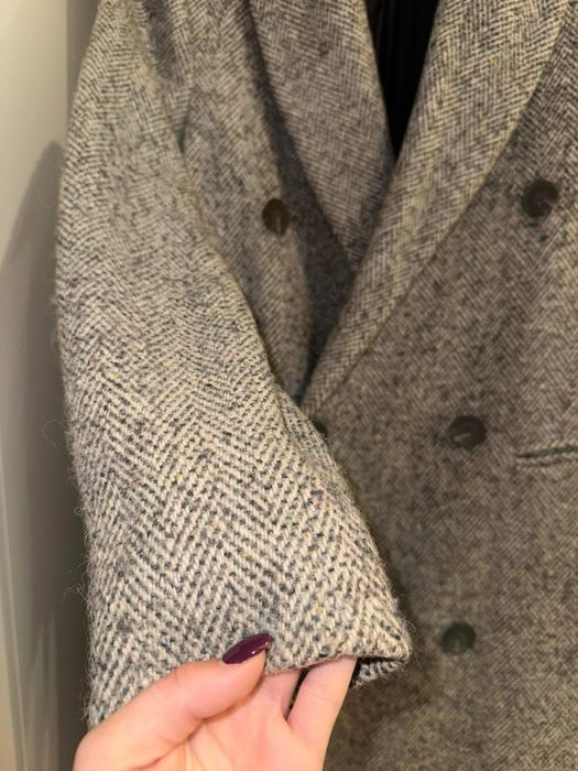 Вълнено палто Massimo Dutti