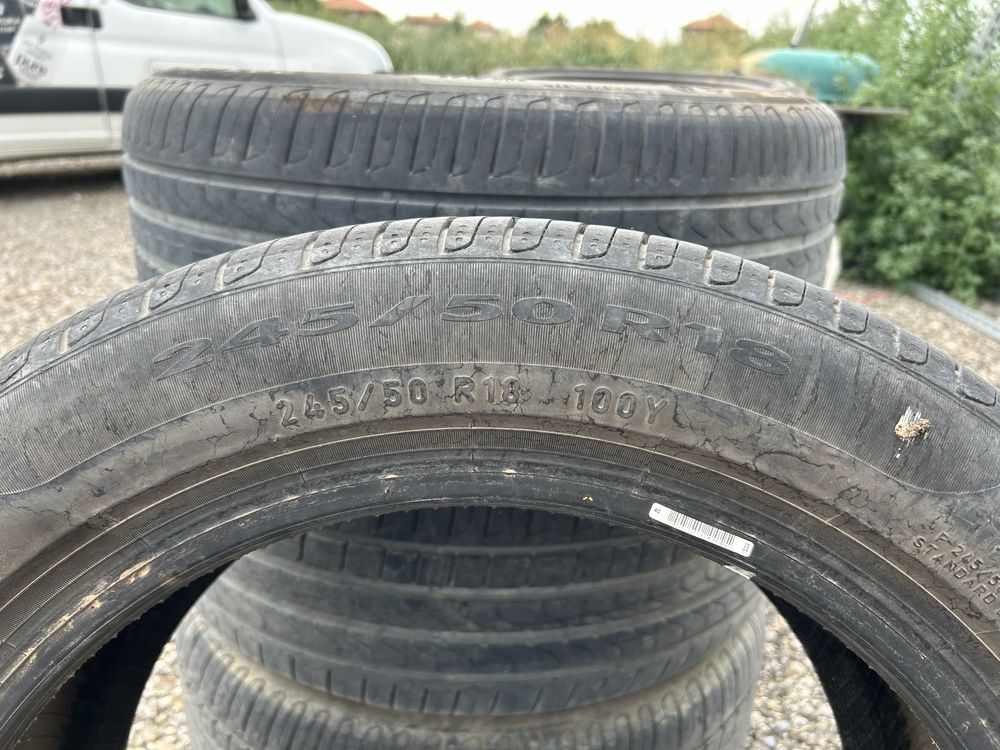Продавам гуми Pirelli Run Flat 245/50 R18 DOT 22