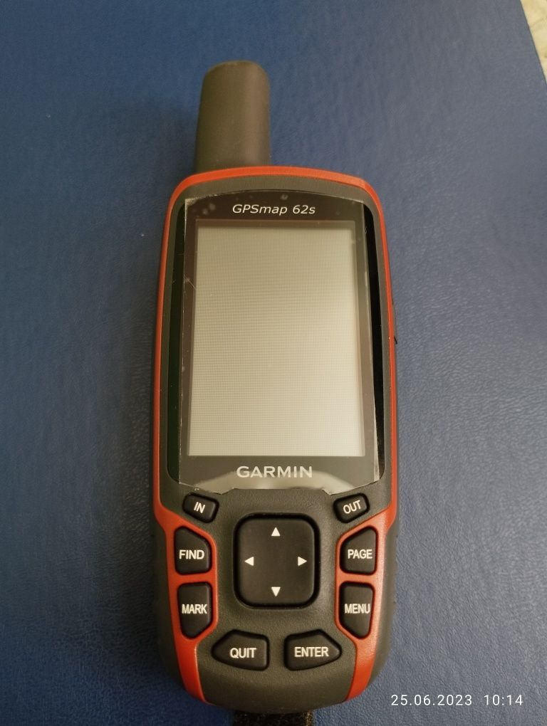 Навигатор Garmin Gpsmap 62 s в идеальном состоянии