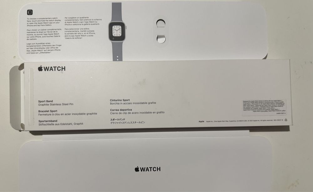 Curea Apple Watch 41 mm Midnight Sport Band