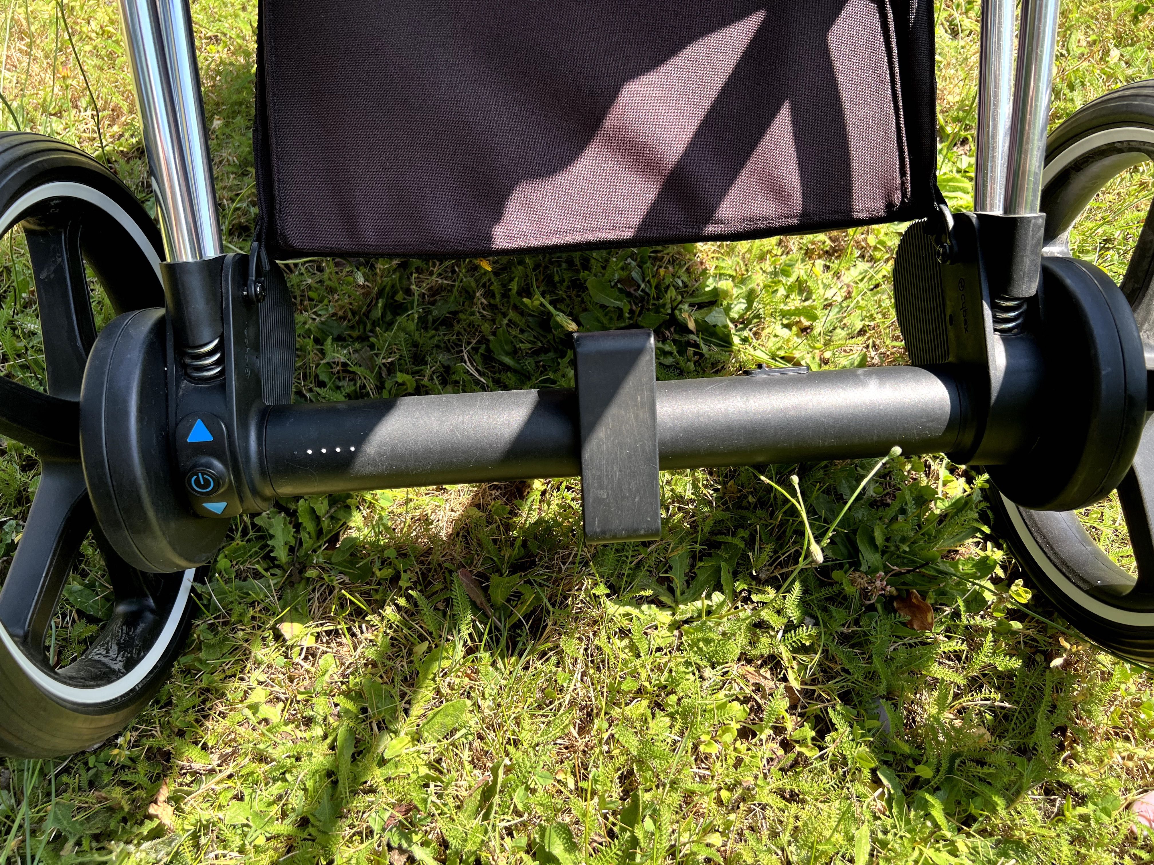 Пълен комплект електрическа детска количка CYBEX e-PRIAM Mirage Grey