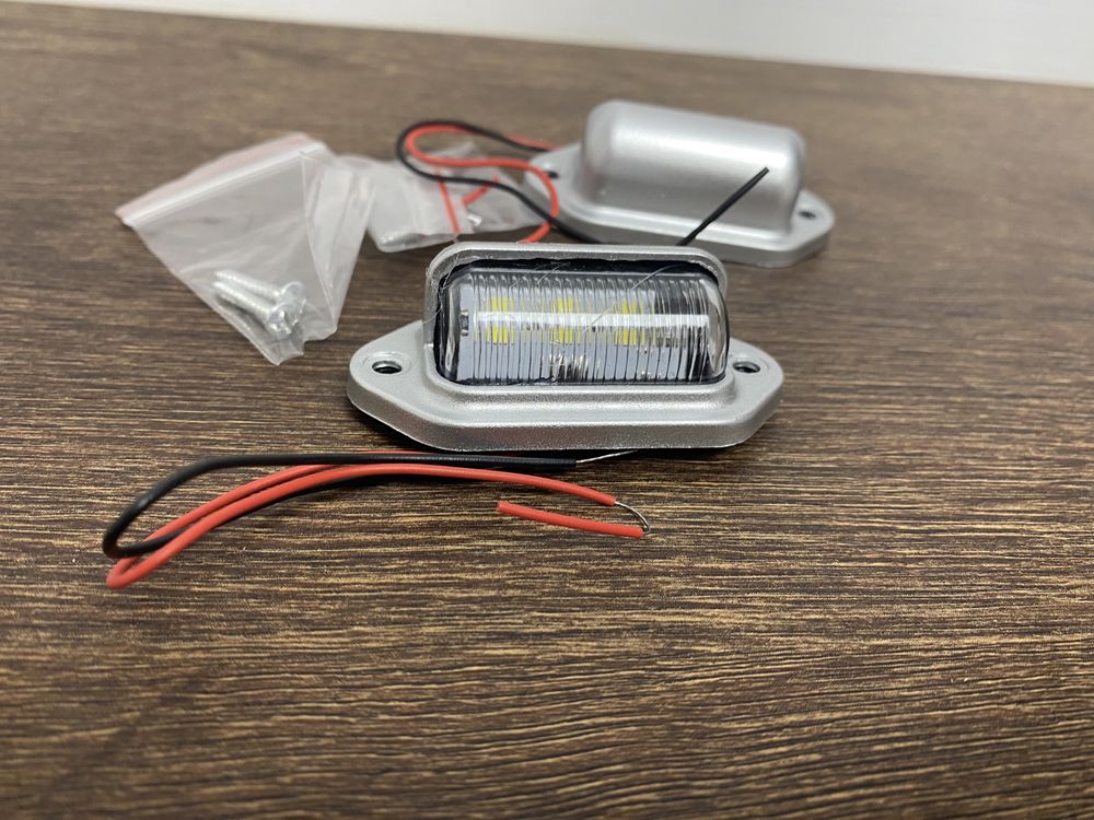 Lampa număr 6 SMD universala gri/negru/crom