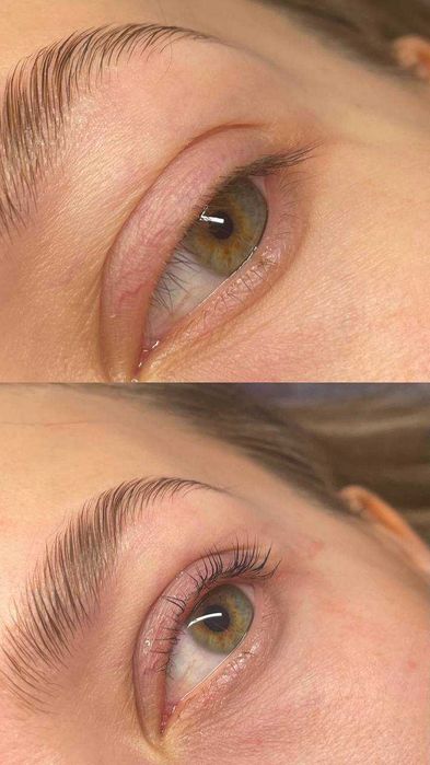 Ламинирование ресниц и бровей