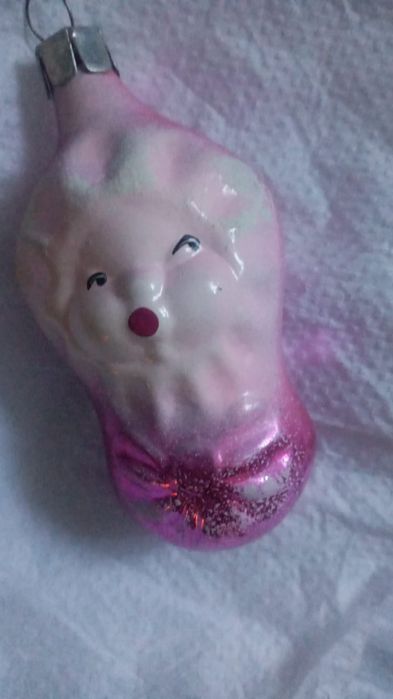 Новогодние игрушки ссср по 1000 тг стекло