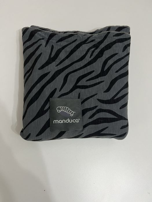 Marsupiu bebe wrap elastic sling Manduca Wild Life zebra