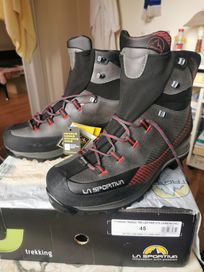 La Sportiva TRANGO TRK LEATHER GTX, Carbon - Chili EUR 45