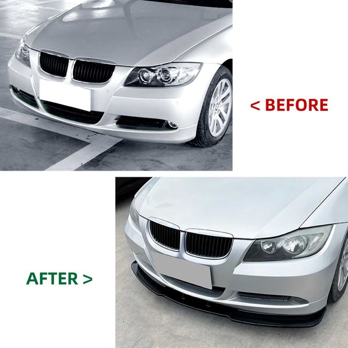 Lip Bara Fata Prelungire Extensie BMW E90 NFL 05-08 cu Bara Normala