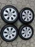 Jante aliaj 5x112mm, anvelope 225/55 R16, A4 B8, B9, A6 C6, C7