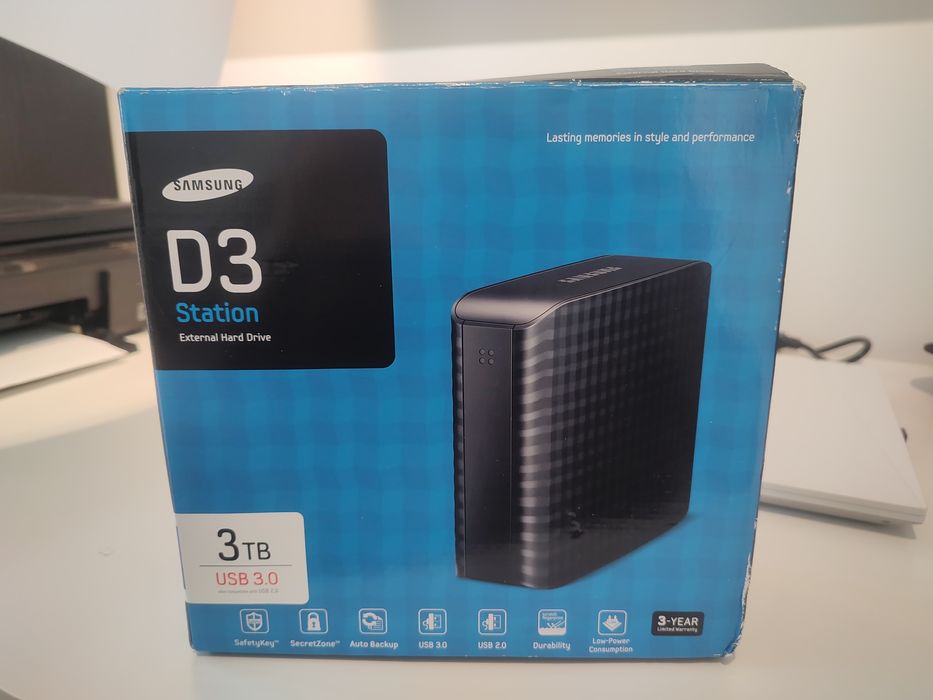 Външен хард Maxator Samsung D3 3TB, USB 3.0