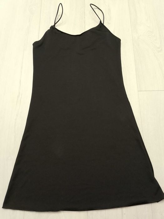 Черная ночнушка размер S