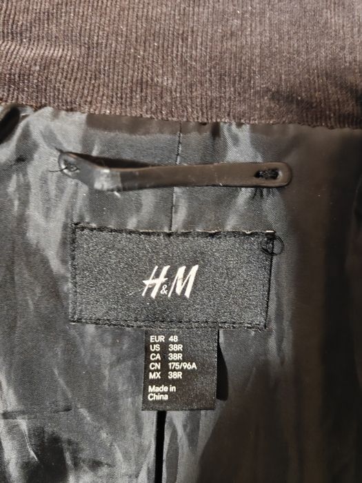 H&M - Мъжко палто с цип и копчета - вталено!!!