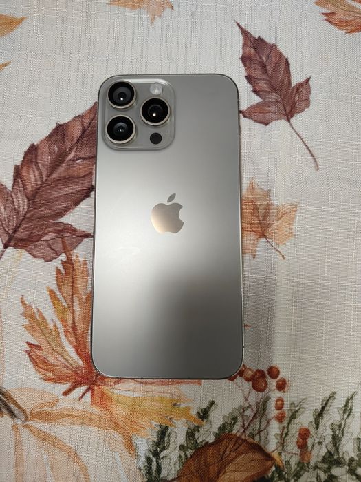 Iphone 15 Pro max 256Gb Natural Titanium Перфектен