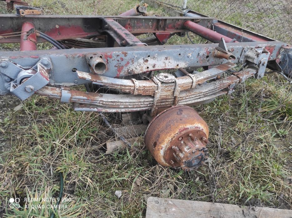 Punte spate Iveco daily 65 cu șasiu,cardan,injectoare,biele,arcuri,con