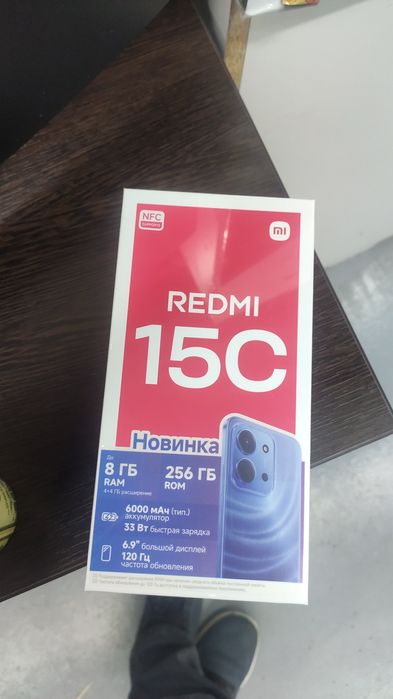 Смартфон Xiaomi Redmi 15C 8/256GB black