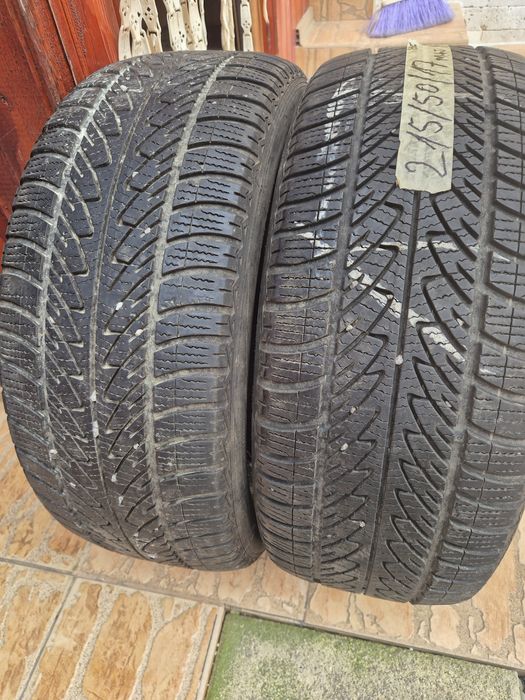 Vând cauciucuri 215/50/17 M+S 2 buc imp Germania