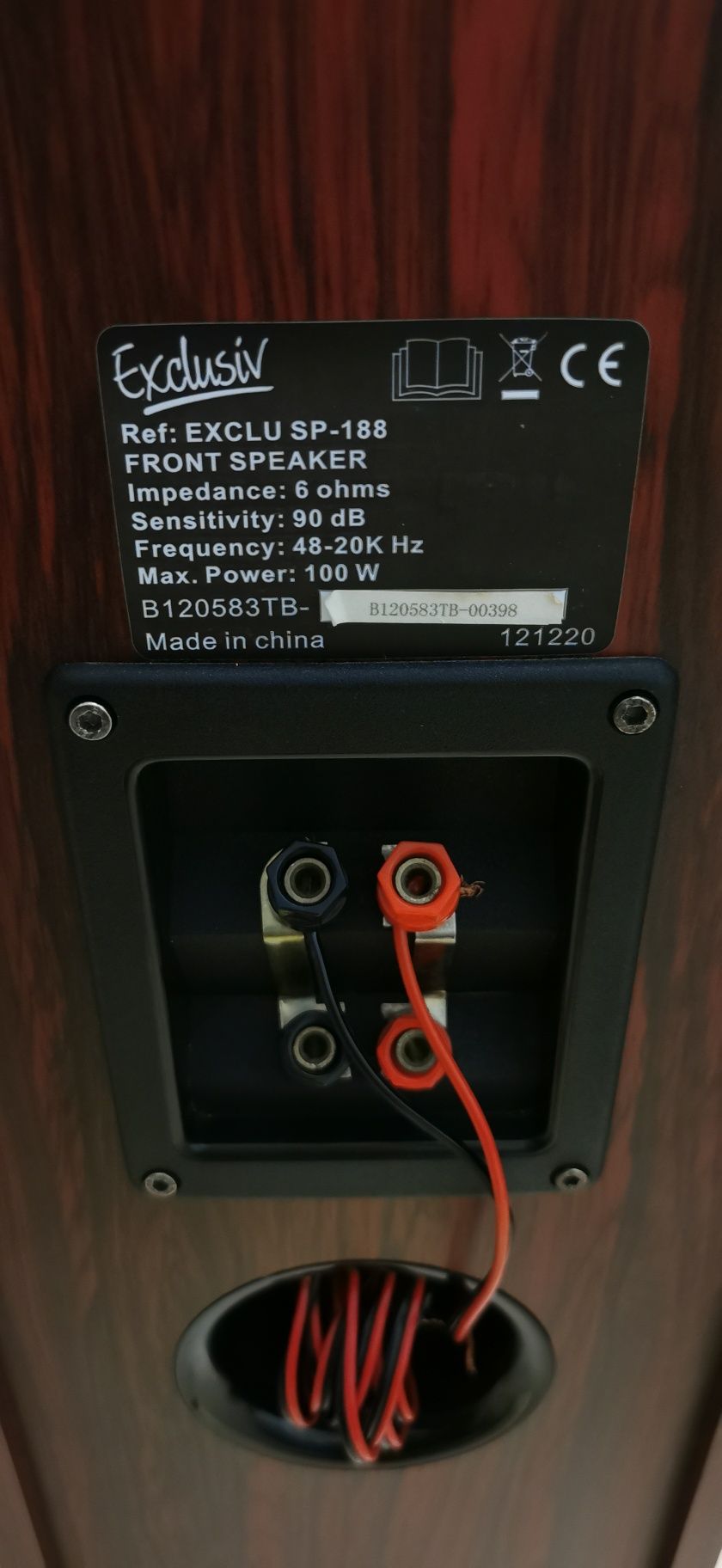 Amplituner cu Boxe Exclusiv - 100 W / 6 ohmi, radio, USB, karaoke