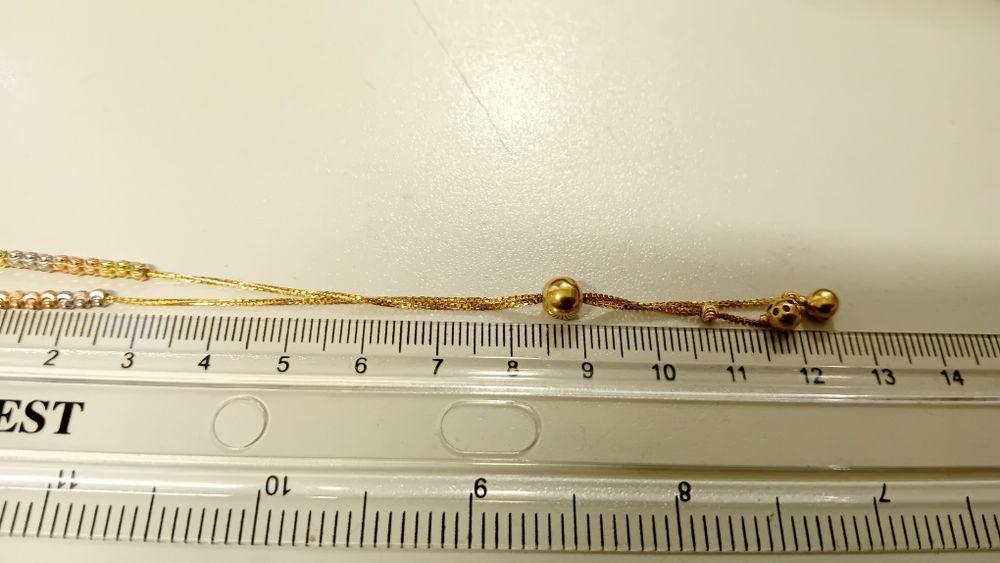 Brățară aur 14k(AG20 Dancu/b28901.1*20)