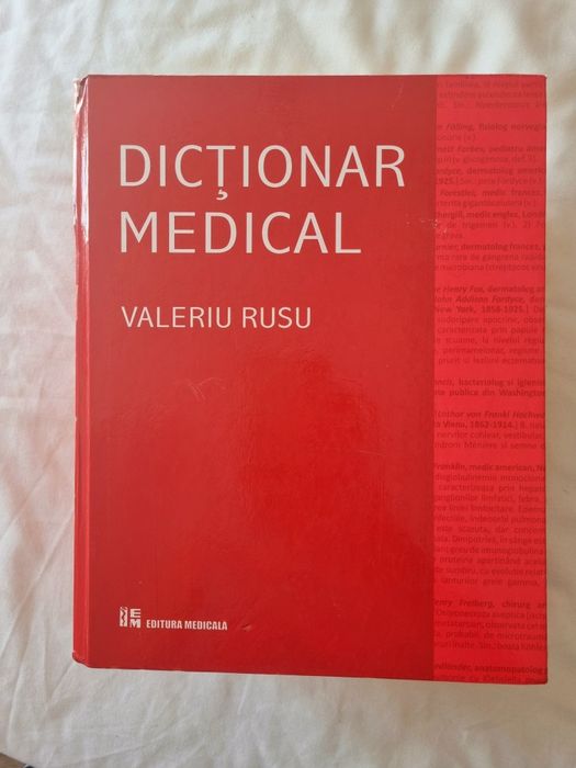Dictionar Medical editia IVa Valeriu Rusu