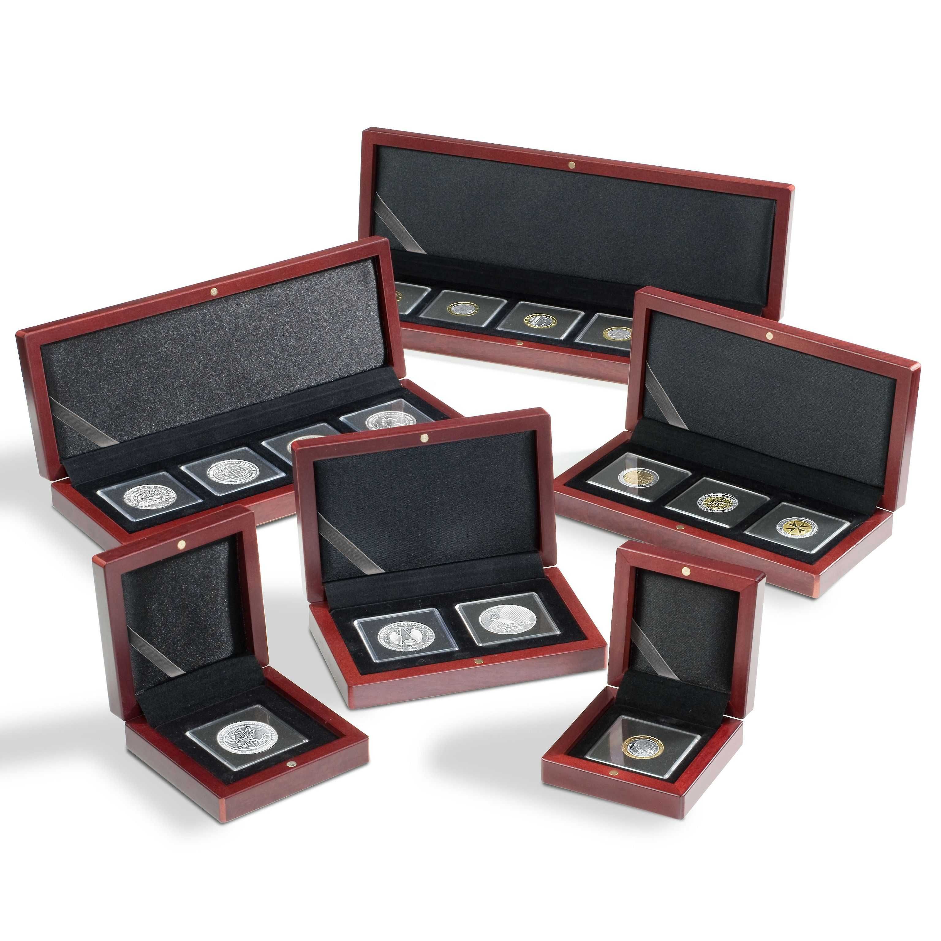 луксозни кутии за съхранение и презентиране на монети VOLTERRA