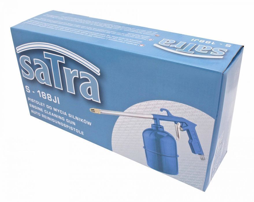 Pistol de spalat si degresat cu aer comprimat pentru motoare, rezervor