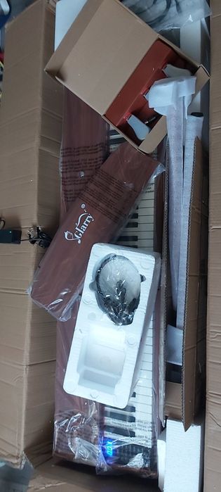 Claviatură electronică semi-ponderată Glarry cu 88 de taste, pian digi