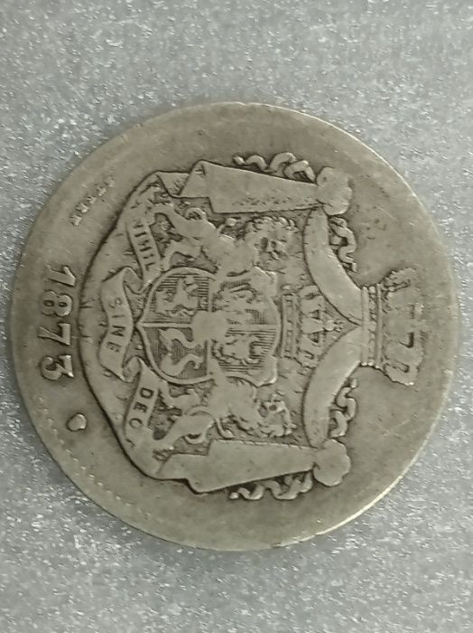 Moneda argint 1 Leu 1873