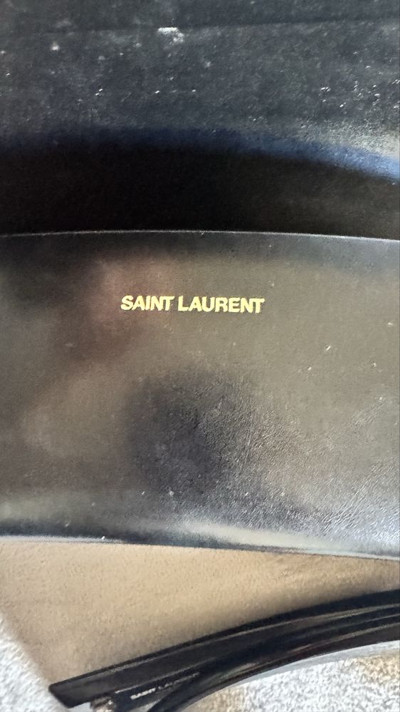 Слънчеви очила Saint Laurent SL 593 001 cateye