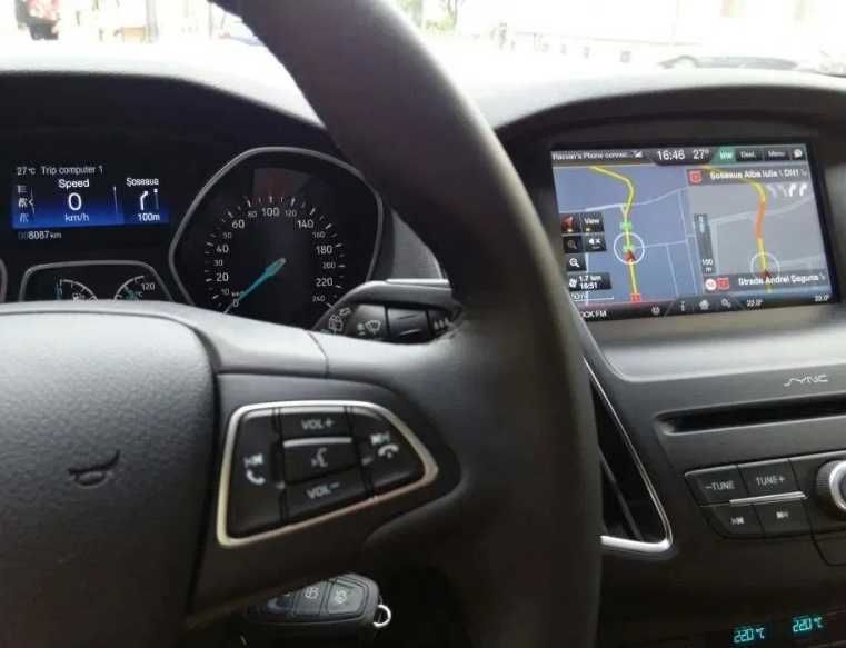 Card navigatie Ford SYNC2 SYNC3 Europa 2023 Focus C-Max Kuga Mondeo