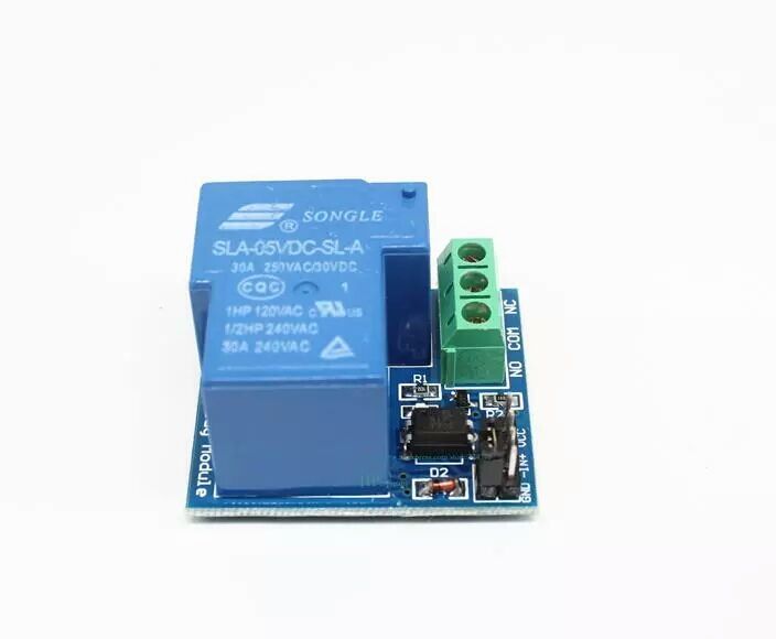 Modul cu relee 220v optocuplor comanda 5v pt Arduino sau automatizari