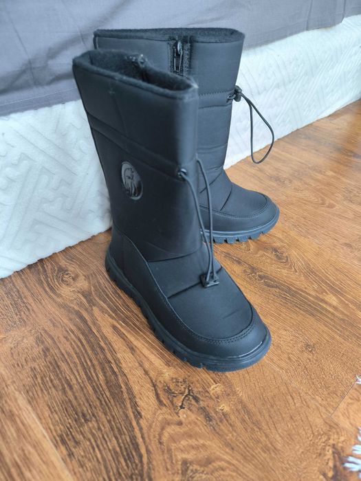 Cizme copii căptușite cu fermoar noi