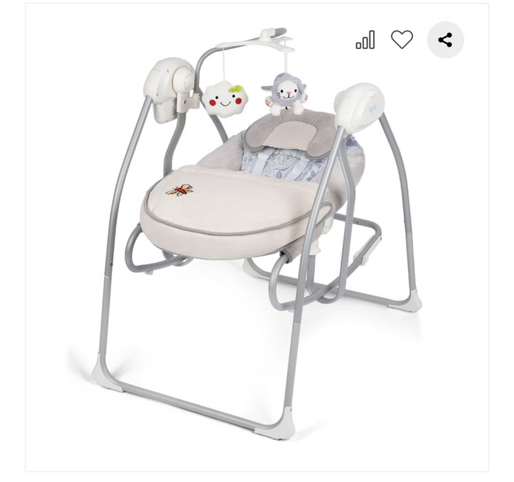 Продам электрокачелю- шезлонг.