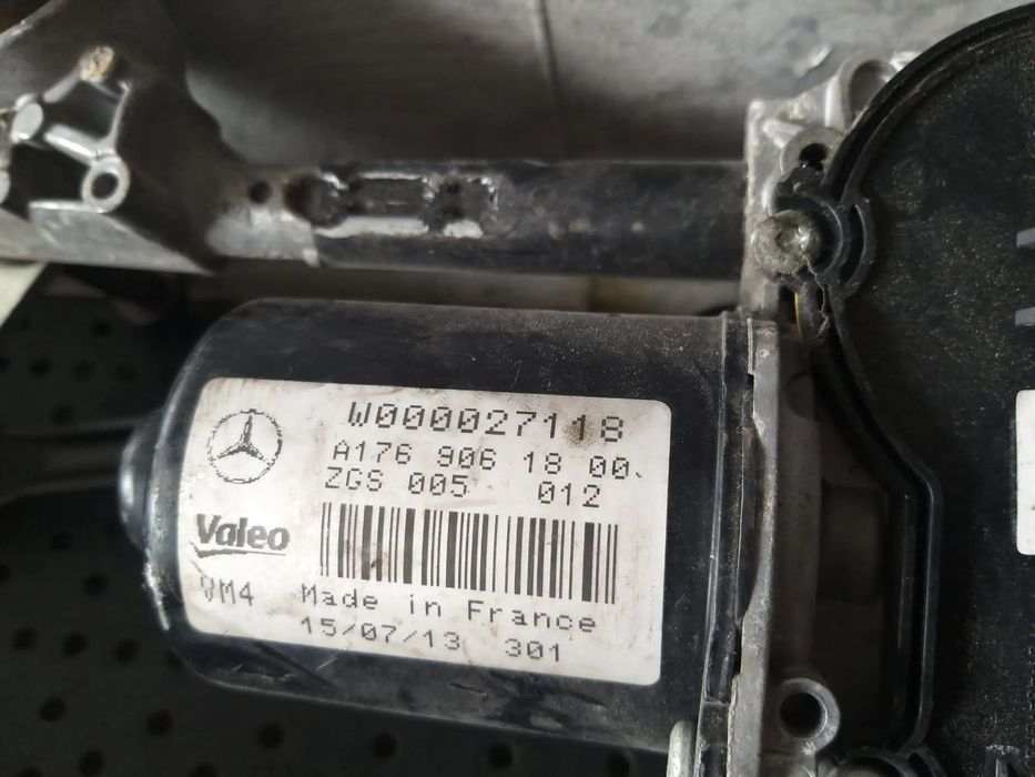 Ansamblu stergator motoras mercedes a class w176 w000027118 a1769061800 zgs005012 w000016831