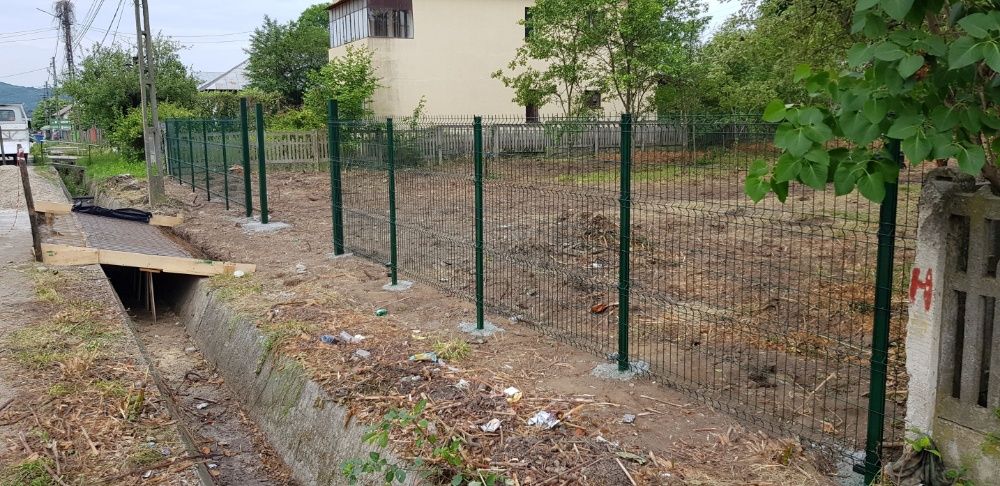 Imprejmuire,gard plasa,panouri bordurate,porti,provizorii/permanente