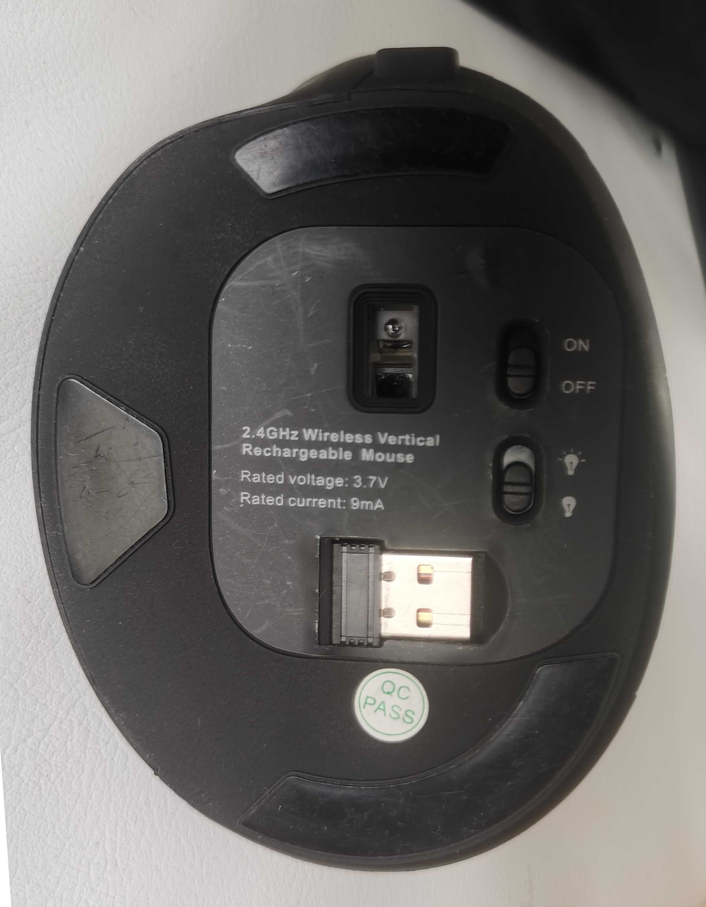 AUTLEY Vertical Ergonomic Rechargeable Wireless Mouse Вертикална Мишка
