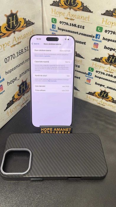 Hope Amanet P3 Iphone 16 Pro Max