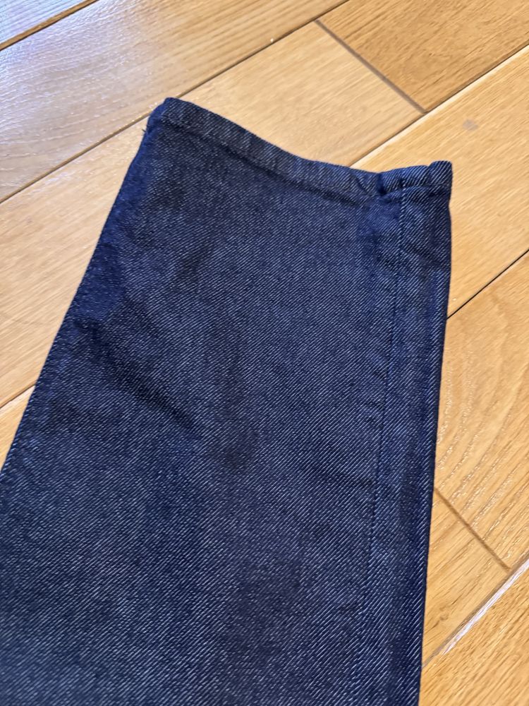 Blugi denim massimo dutti noi cu eticheta