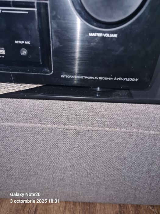 Receiver denon avr x1300w bluetooth,usb,internet radio+ boxe jbl .
