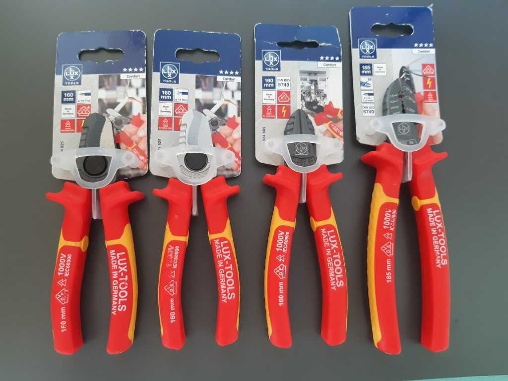 LUX tools Solingen VDE 1000V - клещи резачки за кабел - Knipex-Krone