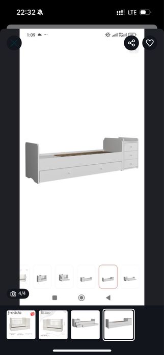 Манеж кровать детский