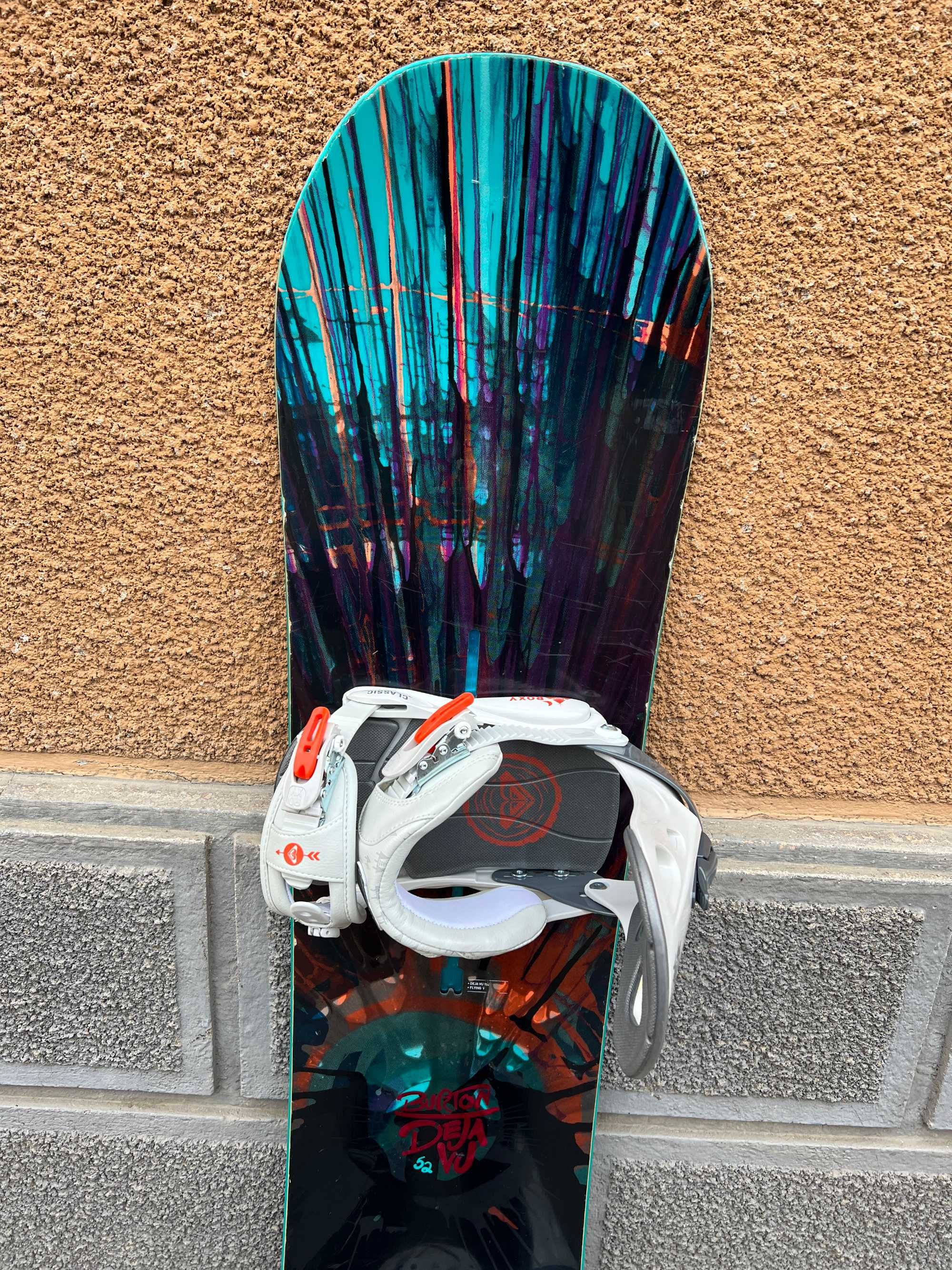 placa snowboard burton deja vu L152