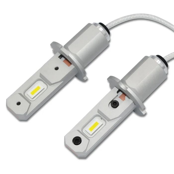 Set Două Becuri Led Cree H1,H3 12000lumeni/120W/6500K Cu Can-bus