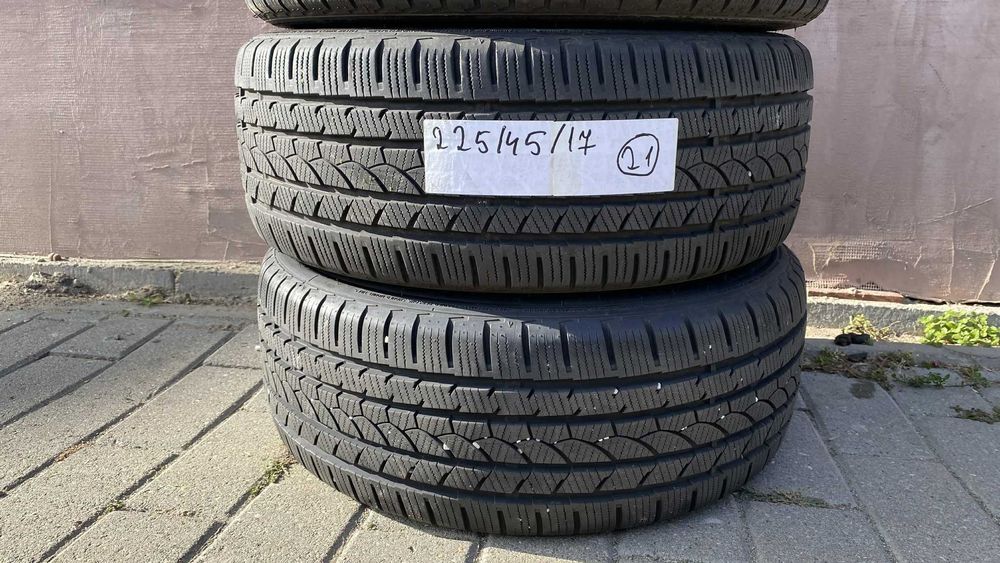 jante alu audi a 3 a4  etc 5x112 all season  225 45 17 bune dot 2021