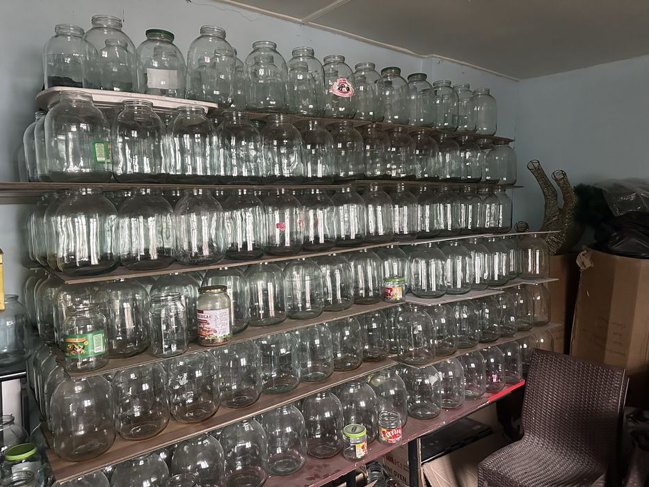 Banka 3litrli  bir marta ishlatilgan holati alo