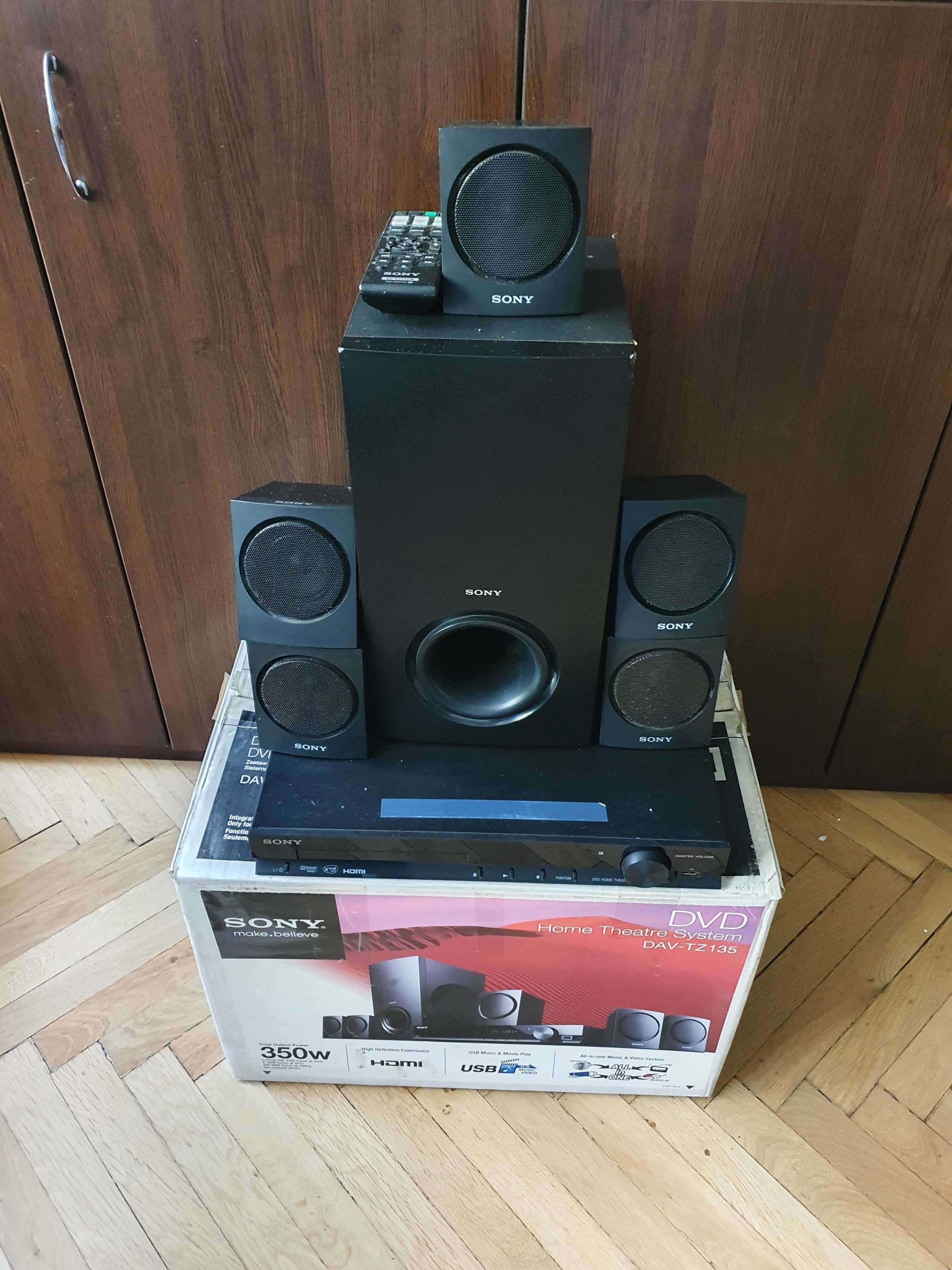 Home Cinema Sony DAV TZ 135 350W pret 250 lei