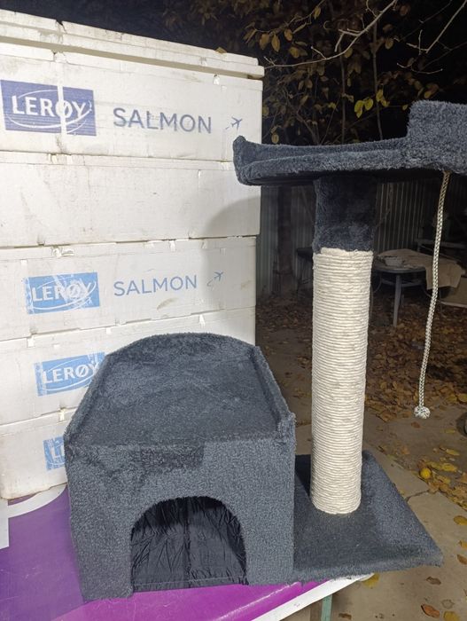 Котодомик когтеточка лежанка для кошек в наличии и под заказ