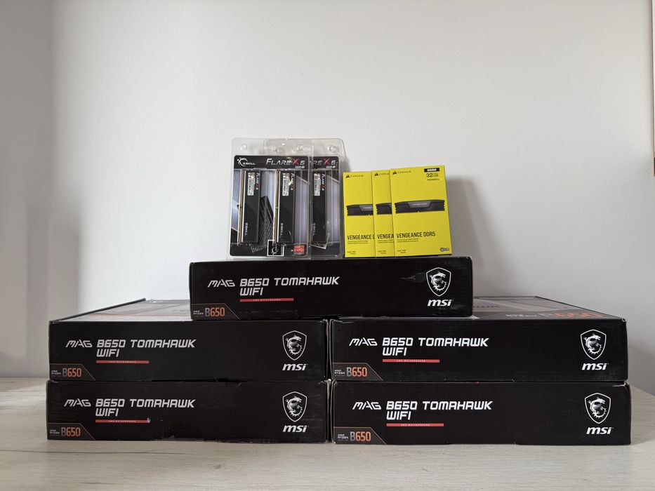 MSI B650 Tomahawk | OZU 32GB 6000MHz